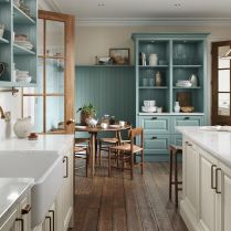 Jacobsen Taupe Grey and Light Teal
