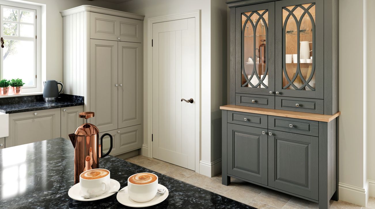 Jefferson Stone and Gun Metal Grey