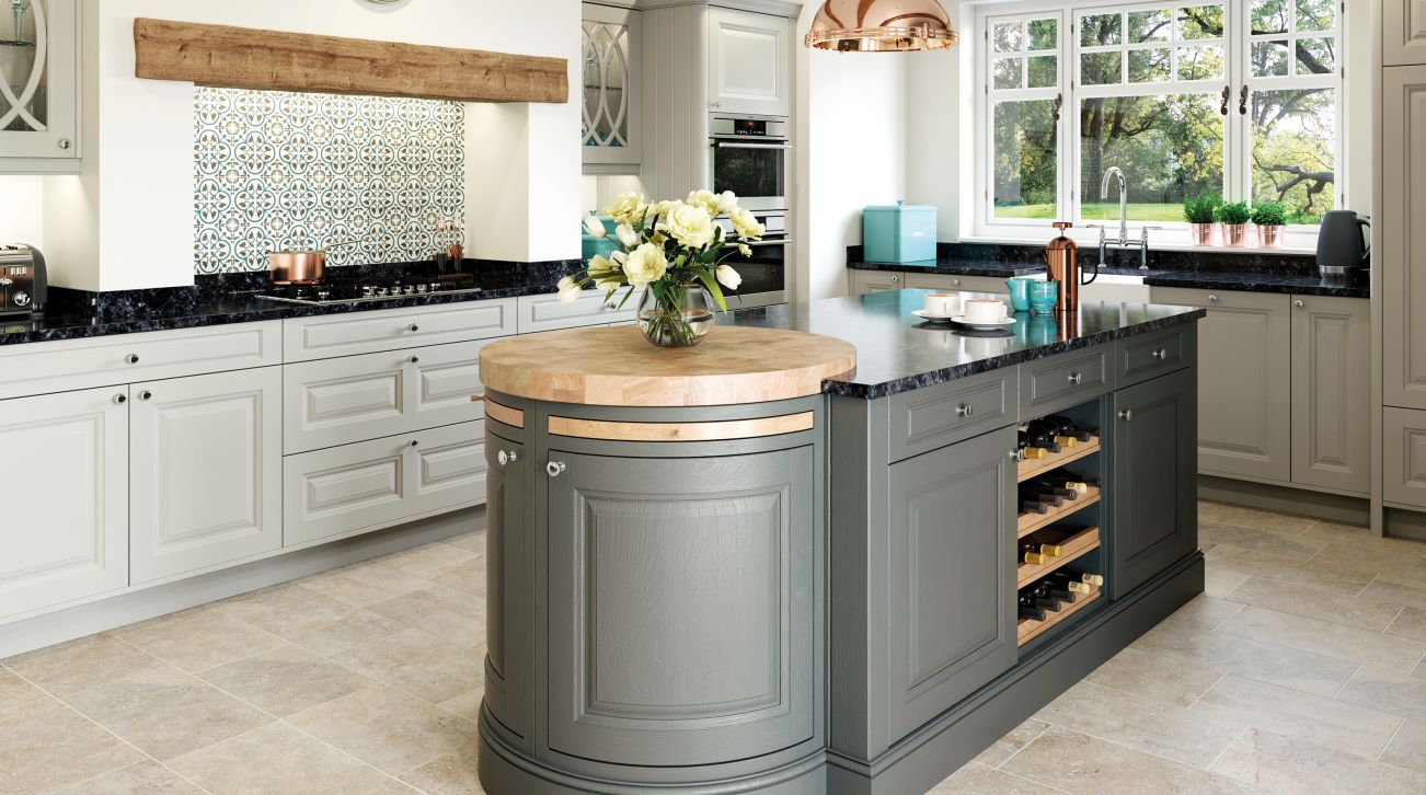 Jefferson Stone and Gun Metal Grey