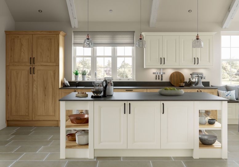 Jefferson Light Oak and Ivory